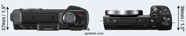 Compare FT7 versus NEX-5R top