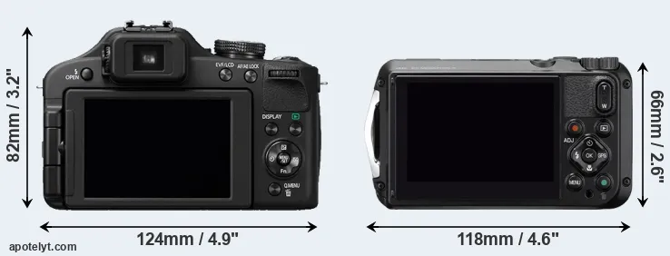 Comparison FZ150 or WG-6 rear