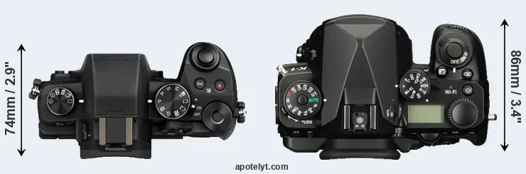 Compare G80 versus K-1 top