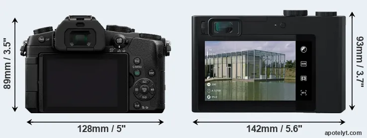 Comparison G85 or ZX1 rear