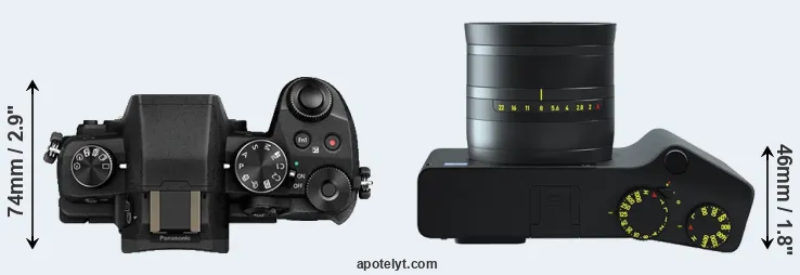 Compare G85 versus ZX1 top
