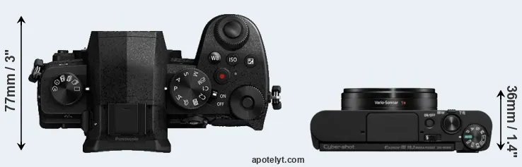 Compare G95 versus WX800 top