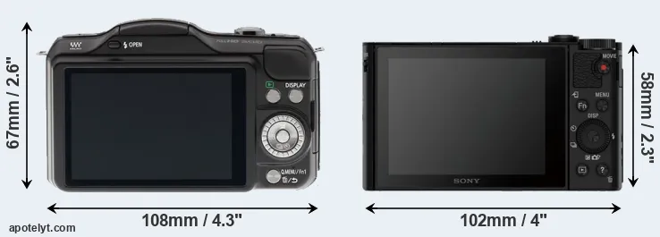Comparison GF5 or HX90V rear