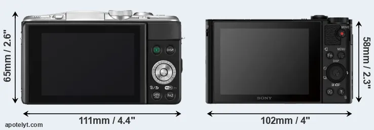 Comparison GF6 or HX80 rear