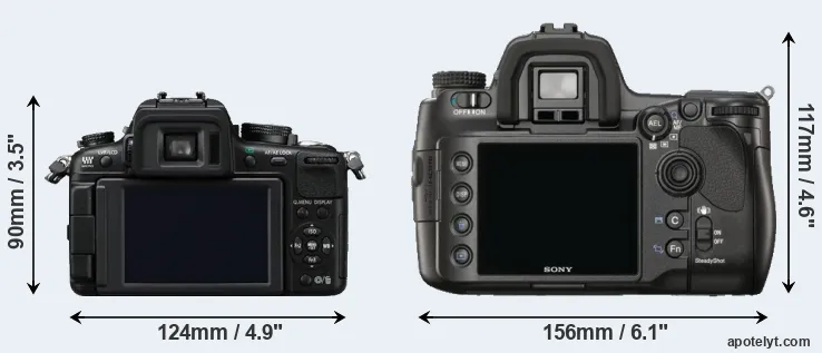 Comparison GH2 or A900 rear