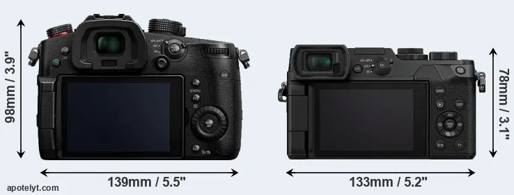 Comparison GH5s or GX8 rear