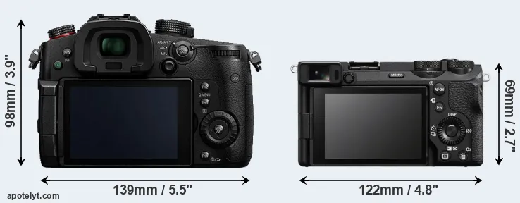 Comparison GH5s or A6700 rear