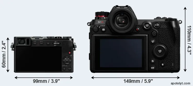 Comparison GM5 or S1R rear