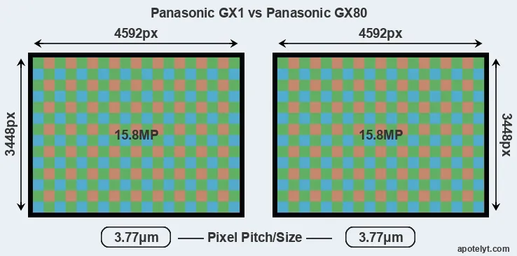 GX1 versus GX80 MP