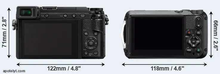 Comparison GX80 or WG-6 rear