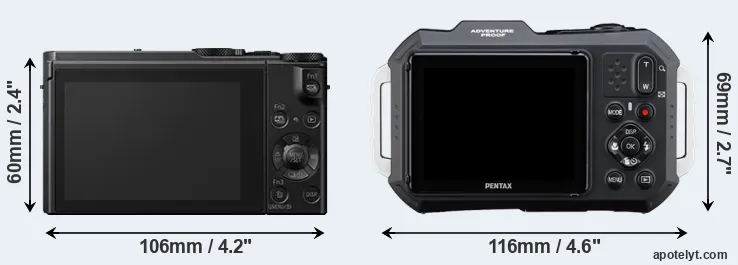Comparison LX15 or WG-1000 rear