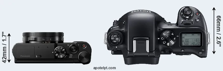 Compare LX15 versus NX1 top