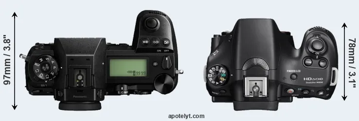 Compare S1 versus A58 top