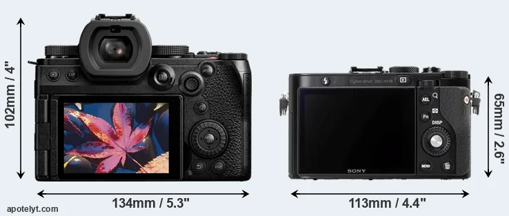 Comparison S5 II or RX1R rear