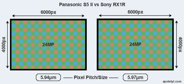 S5 II versus RX1R MP