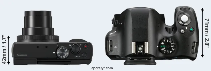 Compare ZS80 versus K-50 top