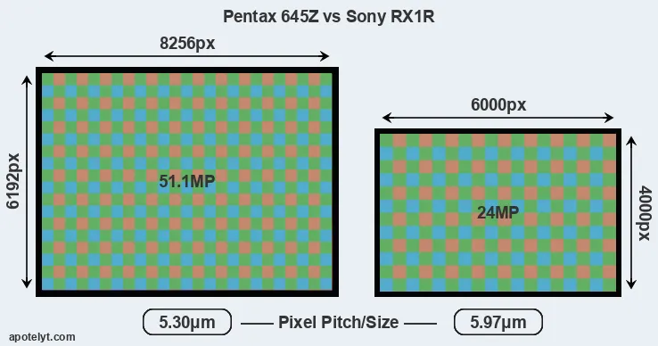 645Z versus RX1R MP