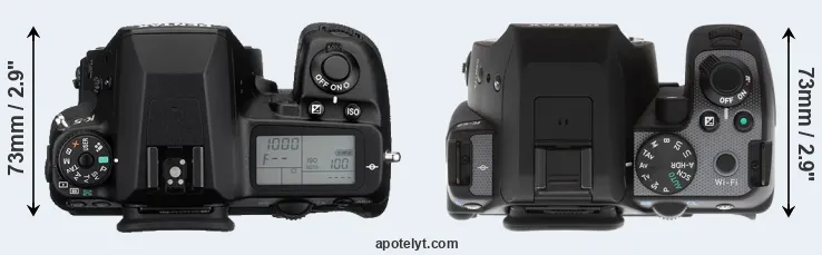 Compare K-5 versus K-S2 top