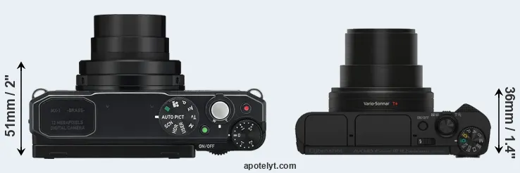 Compare MX-1 versus HX80 top