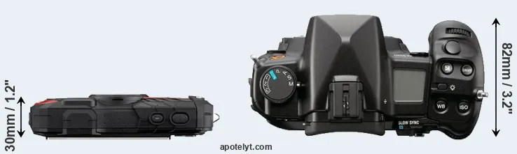 Compare WG-60 versus A900 top