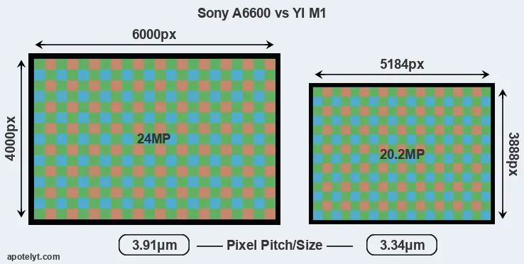 A6600 versus M1 MP